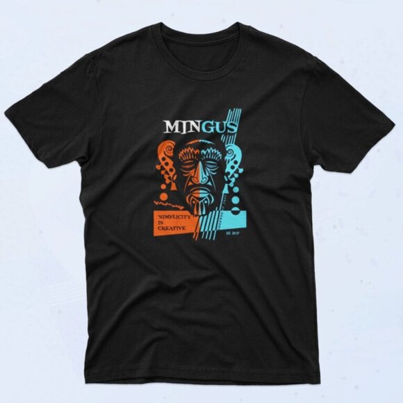 Preston L Tops - Charlie Mingus Jazz Vintage Music Band Graphic T-Shirt 81